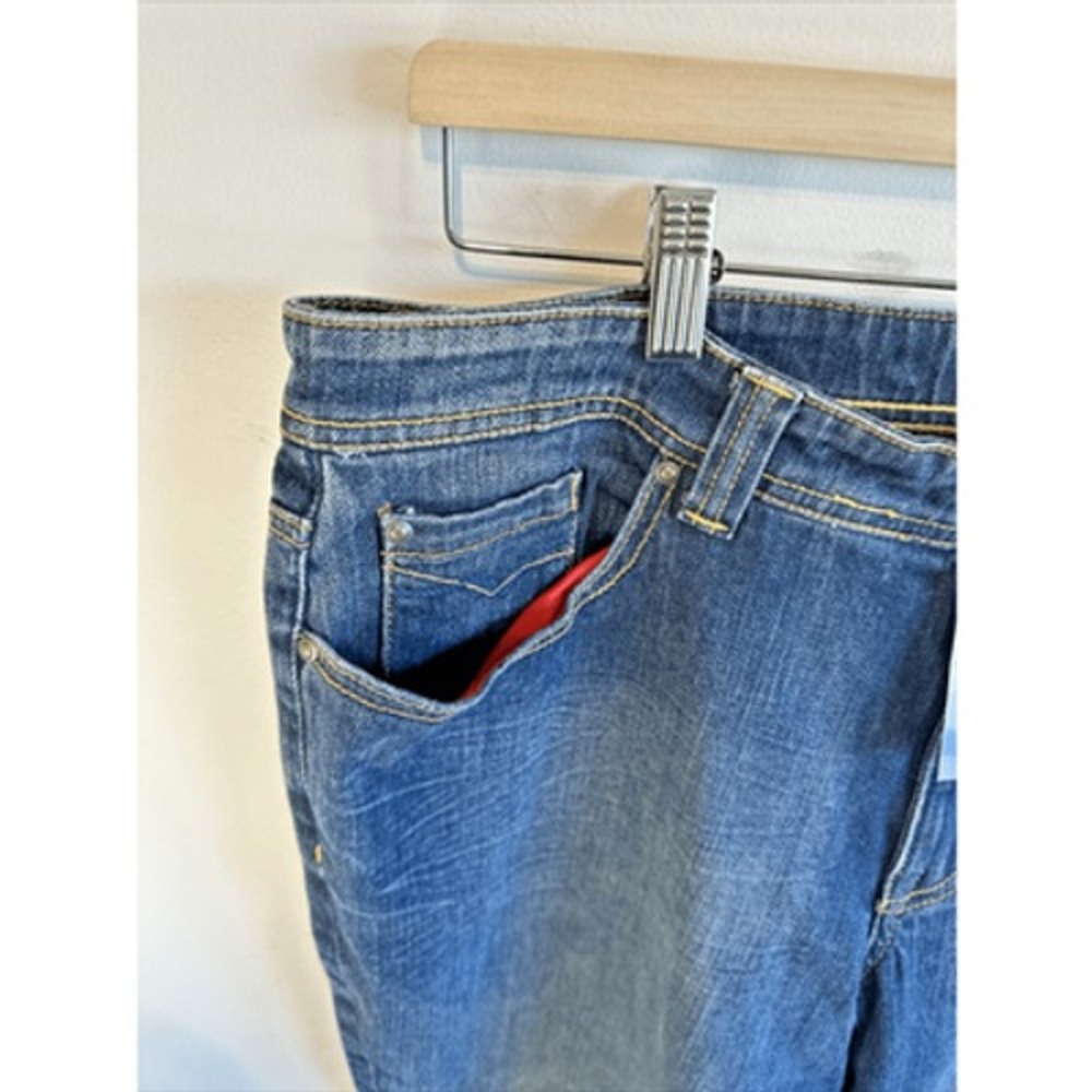 Venezia By Lane Bryant Wide Straight Leg Denim Jeans Women's Size 18 - Picture 3 of 16